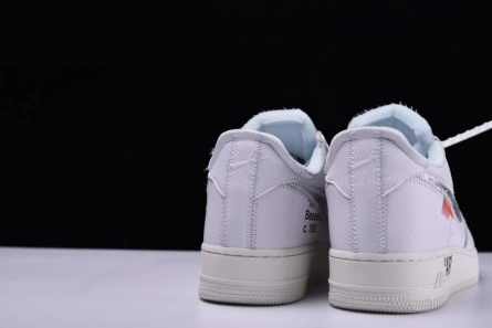 Clone Off-White Nike Air Force 1 Low ComplexCon White AO4297-100 Compact 7611