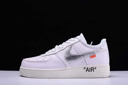 Off-White Nike Air Force 1 Low ComplexCon White AO4297-100 Compact 7611