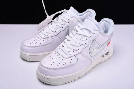 Top-grade copy Off-White Nike Air Force 1 Low ComplexCon White AO4297-100 Refined 9540