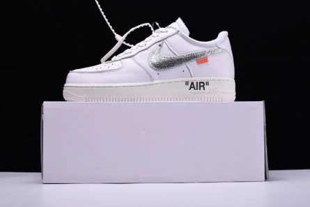 Top-grade copy Off-White Nike Air Force 1 Low ComplexCon White AO4297-100 Refined 9540