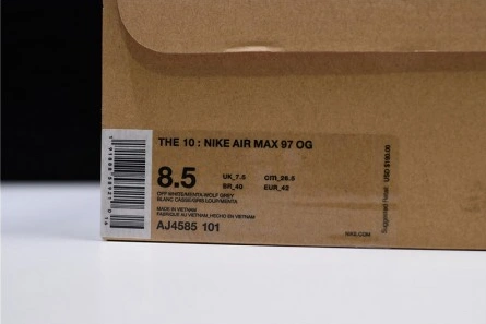 1:1 copy Off White Nike Air Max 97 Menta AJ4585-101 Trendsetting 9001