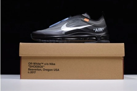 Non-authentic version Off-White Nike Air Max 97 OG Black AJ4585-001 SportInspired 8401