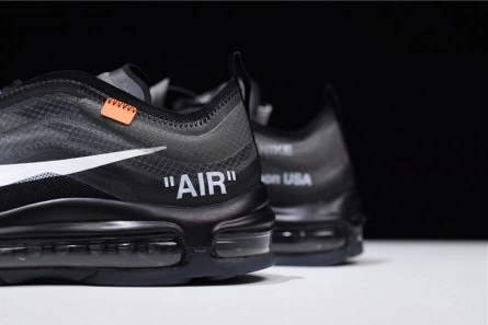 Non-authentic version Off-White Nike Air Max 97 OG Black AJ4585-001 SportInspired 8401