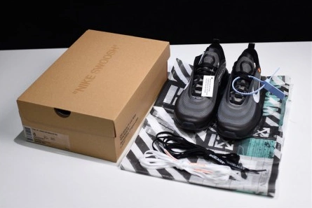 Non-authentic version Off-White Nike Air Max 97 OG Black AJ4585-001 SportInspired 8401