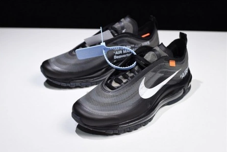 Non-authentic version Off-White Nike Air Max 97 OG Black AJ4585-001 SportInspired 8401