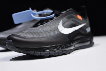Non-authentic version Off-White Nike Air Max 97 OG Black AJ4585-001 SportInspired 8401