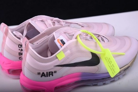 Cost-effective Off-White Nike Air Max 97 Rose AJ4585-600 Breathable 804