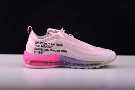Cost-effective Off-White Nike Air Max 97 Rose AJ4585-600 Breathable 804