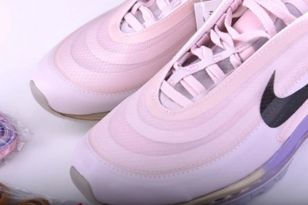 Pricetag-smart Off-White Nike Air Max 97 Rose AJ4585-600 Flexible 7384
