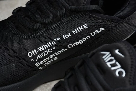 Lookalike Off-White X Nike Air Max 270 'Black' AA8058-001 GoodFit 3024
