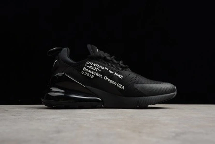 Lookalike Off-White X Nike Air Max 270 'Black' AA8058-001 GoodFit 3024