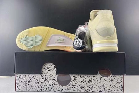 Close-to-original Off-White x Air Jordan 4 “Sail”- CV9388-100 Resilient 5717