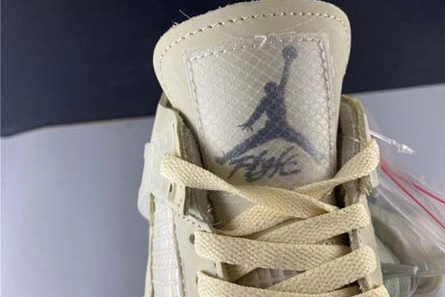 Close-to-original Off-White x Air Jordan 4 “Sail”- CV9388-100 Resilient 5717
