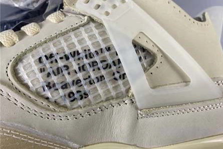 Close-to-original Off-White x Air Jordan 4 “Sail”- CV9388-100 Resilient 5717