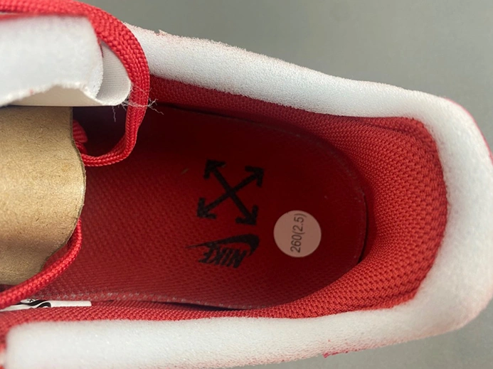 Best-value Off White x Nike Air Force 1 AO4297-600 Trendy 5520