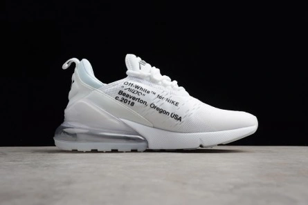 Savvy-priced Off-White x Nike Air Max 270 Triple White AA8058-100 NewStyle 9377
