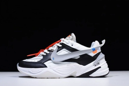 Mirror Off-White x nike M2K tekno Black ,White A03108 062 EyeCatching 1005