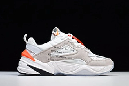 Economical Off-White x nike M2K tekno White, Black & Team Orange A03108 058 StreetReady 8307