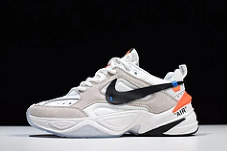 Economical Off-White x nike M2K tekno White, Black & Team Orange A03108 058 StreetReady 8307