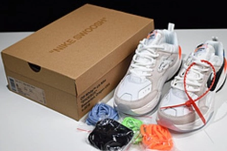Economical Off-White x nike M2K tekno White, Black & Team Orange A03108 058 StreetReady 8307