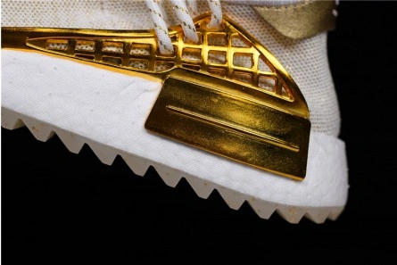 Reproduction Pharrell adidas NMD Hu China Gold HAPPY F99762 GoodFit 4179