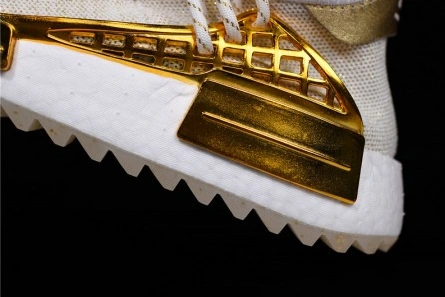 Reproduction Pharrell adidas NMD Hu China Gold HAPPY F99762 GoodFit 4179