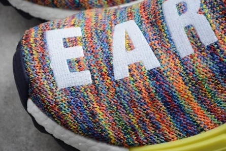 Reasonably priced Pharrell x adidas mens  NMD Hu Trail bold yellow-footwear white AC7360 Soft 1565