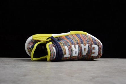 Reasonably priced Pharrell x adidas mens  NMD Hu Trail bold yellow-footwear white AC7360 Soft 1565