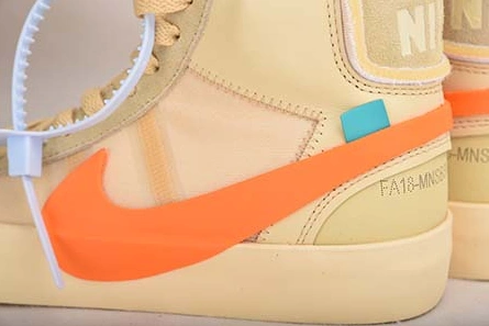 Popular 139 Off-White x Nike Blazer Studio Mid 'All Hallows Eve' AA3832-700