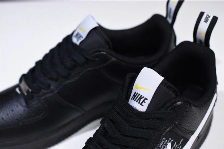 Luxury copy Popular 5930 Air Force 1 Low Utility Black White - AJ7747-001