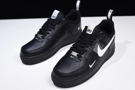 Luxury copy Popular 5930 Air Force 1 Low Utility Black White - AJ7747-001