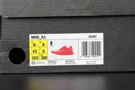 Affordable Popular 8893 Adidas NMD R1 Triple Red Solar Red Color Pack S31507