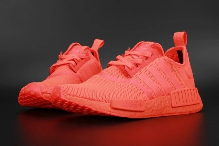 Affordable Popular 8893 Adidas NMD R1 Triple Red Solar Red Color Pack S31507
