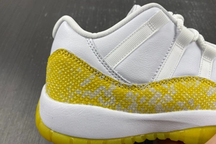 Accessible luxury Practical 1053 Air Jordan 11 Low “Yellow Snakeskin” AH7860-107