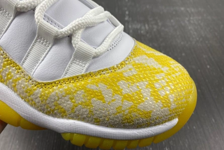 Accessible luxury Practical 1053 Air Jordan 11 Low “Yellow Snakeskin” AH7860-107