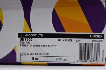 Savvy-priced Practical 1626 adidas Ultra Boost 1.0 Multi-Color Toe White - BB7800