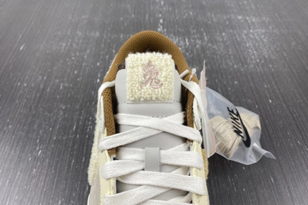 Parallel design Practical 4160 Nike Dunk Low Retro PRM Year of the Rabbit Fossil Stone (2023)  FD4203-211