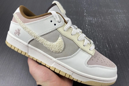 Parallel design Practical 4160 Nike Dunk Low Retro PRM Year of the Rabbit Fossil Stone (2023)  FD4203-211