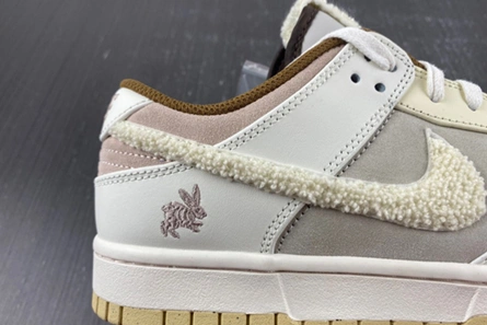 Parallel design Practical 4160 Nike Dunk Low Retro PRM Year of the Rabbit Fossil Stone (2023)  FD4203-211