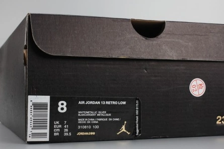Clone Refined 1622 Jordan 13 Retro Low Pure Platinum 310810-100