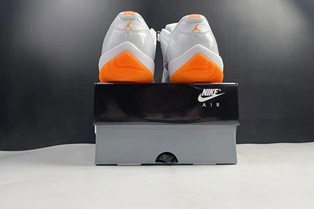 Premium replica Reliable 9247 Air Jordan 11 Low WMNS “Citrus” AH7860-139
