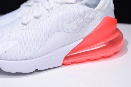 Deal-worthy Reliable 9887 NIKE mens AIR MAX 270 WHITE HOT PUNCH AH8050-103