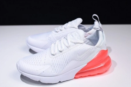 Deal-worthy Reliable 9887 NIKE mens AIR MAX 270 WHITE HOT PUNCH AH8050-103