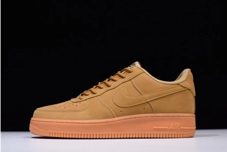 Resilient 179 Nike Air Force 1 '07 WB Flax Flax-Gum Wheat  Basketball Shoes AA4061-200