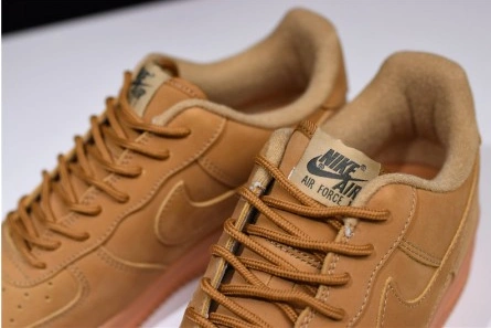 Accessible luxury Resilient 179 Nike Air Force 1 '07 WB Flax Flax-Gum Wheat  Basketball Shoes AA4061-200