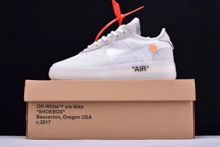 Designer inspired Resilient 234 NIKE AIR FORCE 1 LOW OFF-WHITE All White AO4606-100