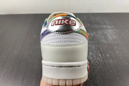 High-tier replica Resilient 6345 Nike Dunk Low White Multi-Color Paisley  FN8913-141