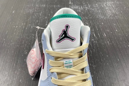 Clone Resilient 8575 Air Jordan 1 Low Sashiko “Multi-Color” FV3623-151
