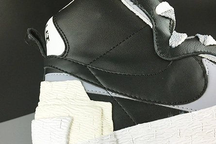 Sleek 3730 NIKE BLAZER HIGH SACAI WHITE-GREY - BV0072-002