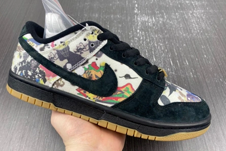 Economical Sleek 3775 Nike Dunk Low “Rammellzee” FD8778-001